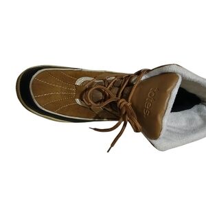 Totes Brown Ankle Boots